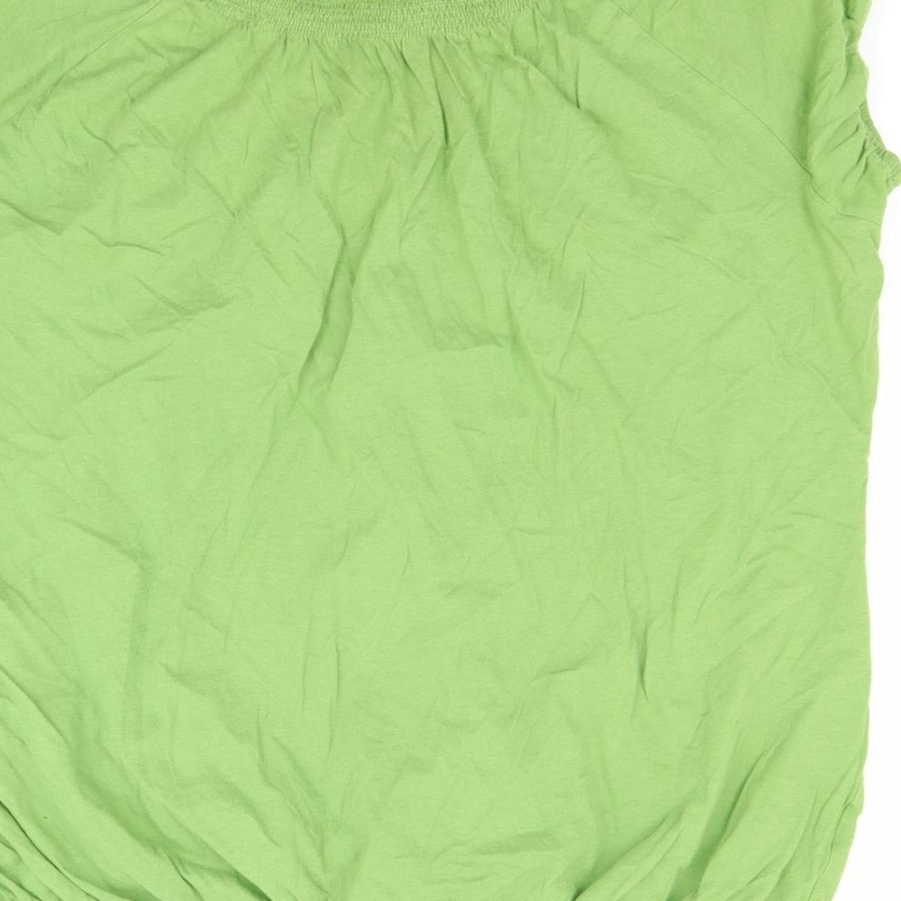 Rogers Womens Green   Basic T-Shirt Size 26