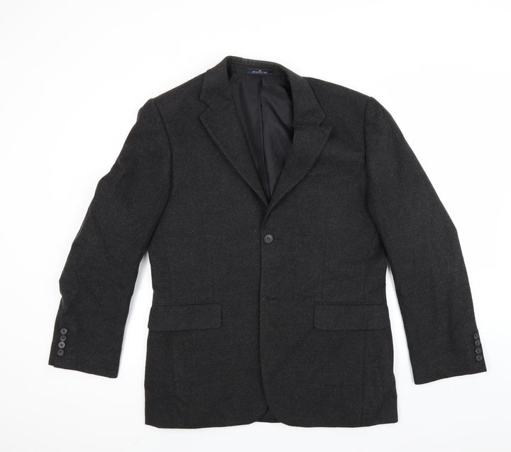 Atlantic Bay Mens Grey Jacket Blazer Size 40