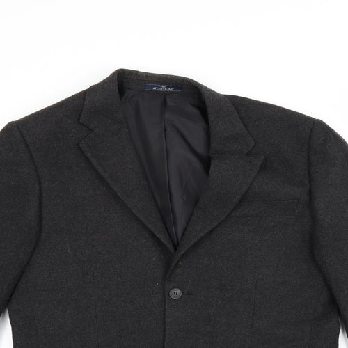 Atlantic Bay Mens Grey   Jacket Blazer Size 40