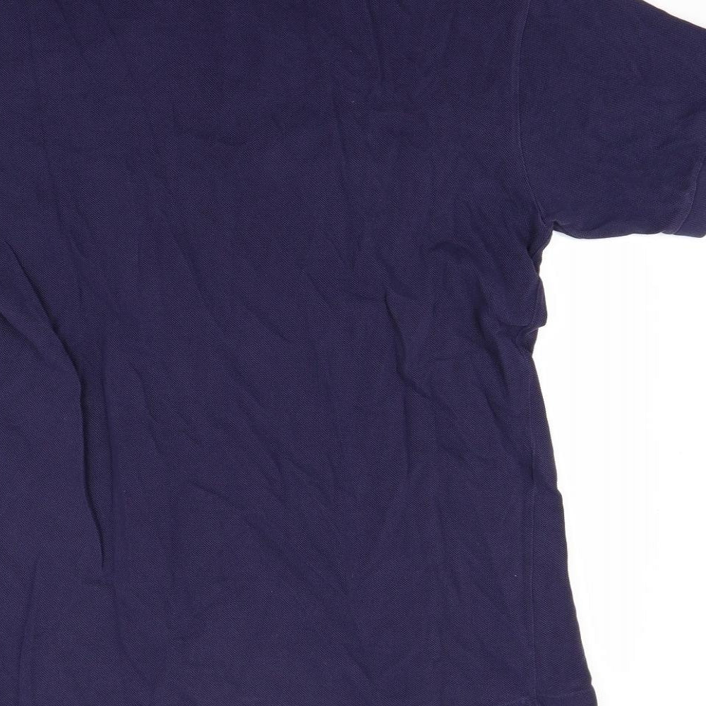 Lacoste Mens Blue    Polo Size L