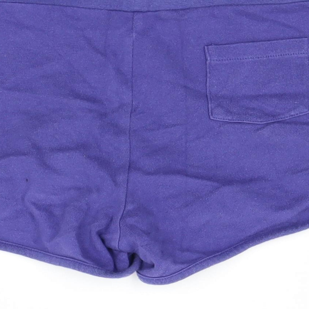 Lacoste Womens Purple   Hot Pants Shorts Size 14