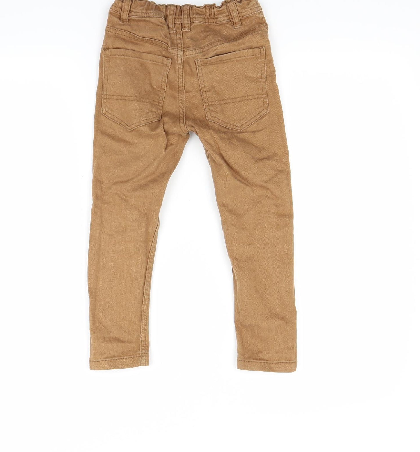 Primark Boys Brown  Denim Skinny Jeans Size 5-6 Years