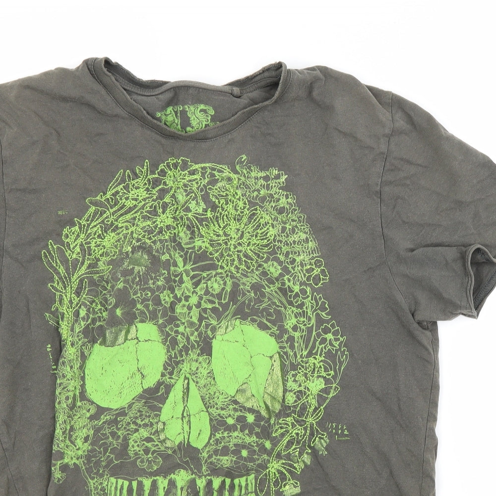 NEXT Mens Brown    T-Shirt Size L