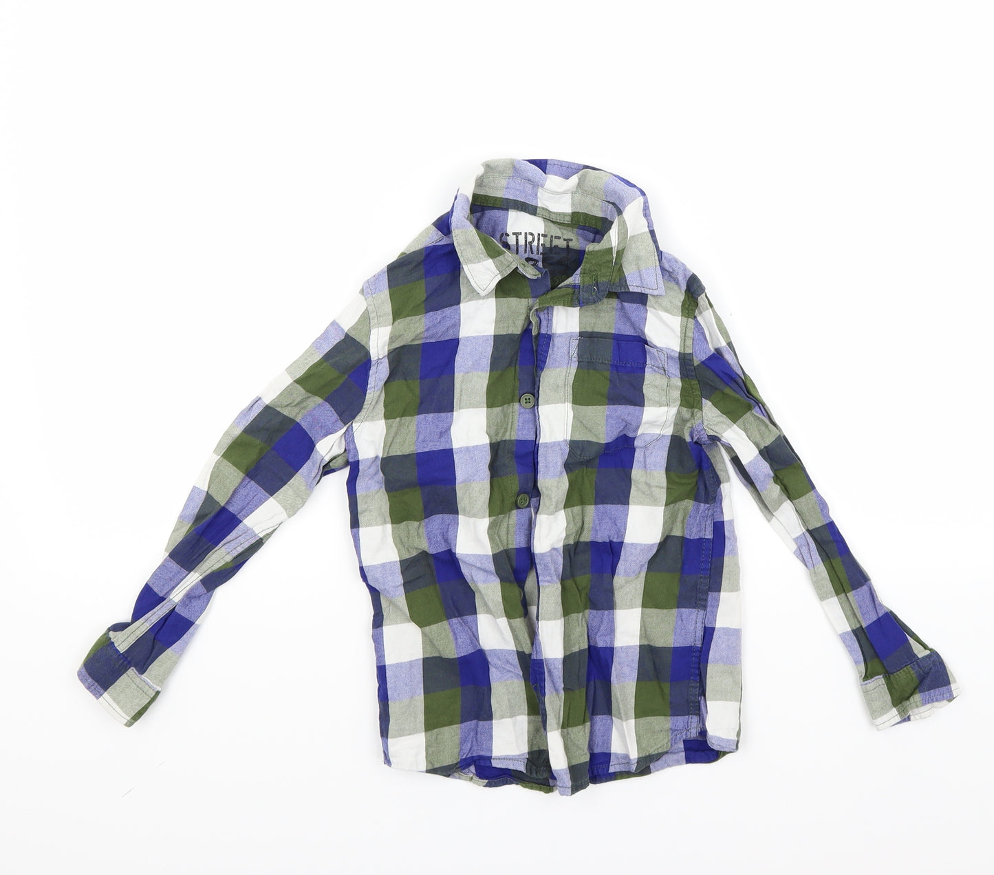 F&F Boys Multicoloured Check  Basic Casual Size 5-6 Years