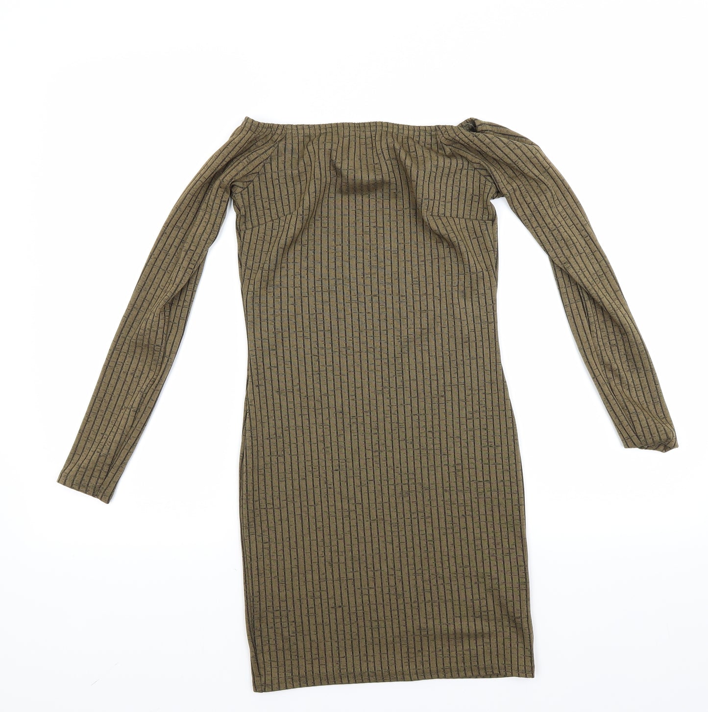 Miss Selfridge Womens Green   A-Line  Size 6