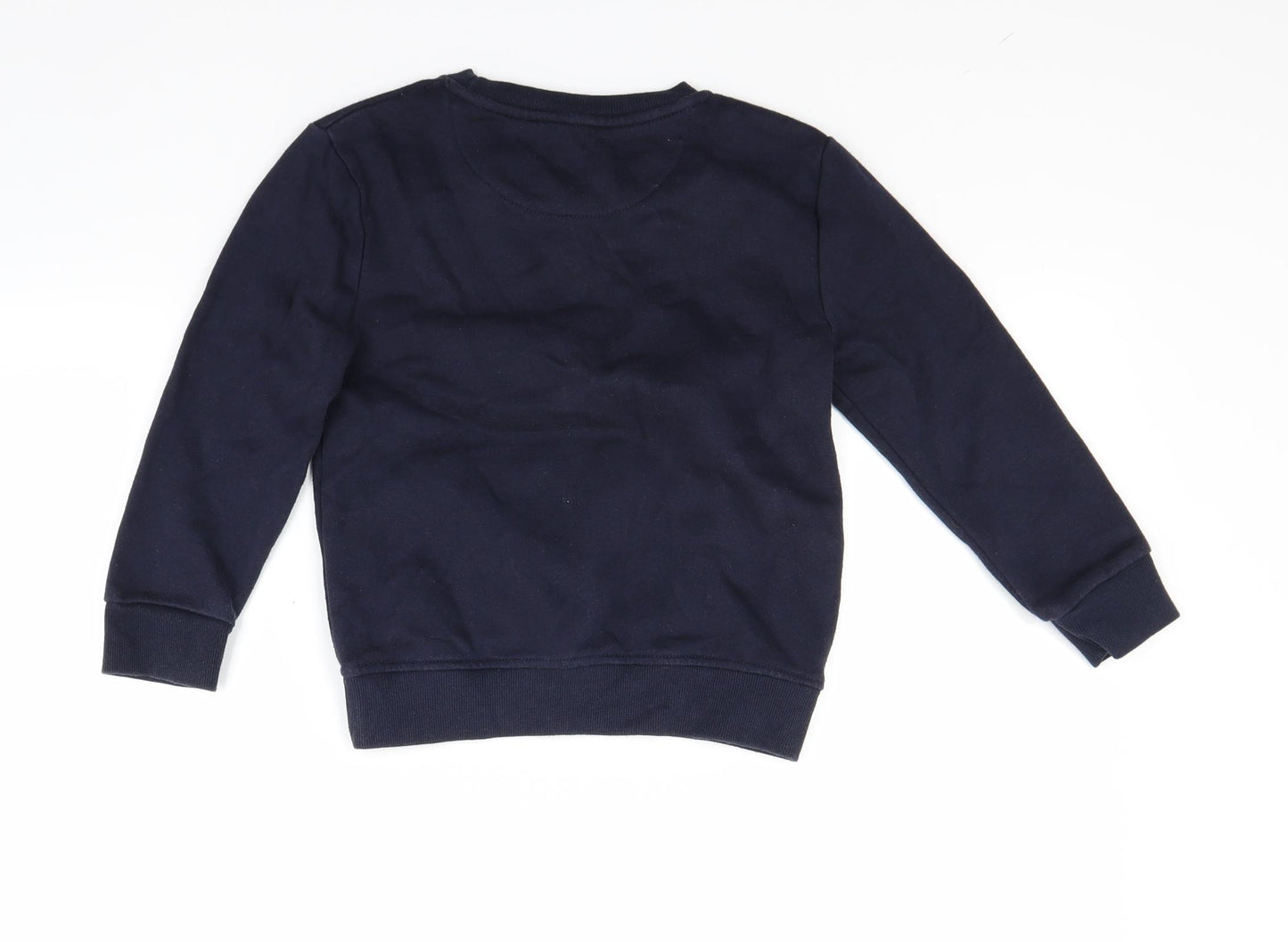 Primark Boys Blue   Pullover Sweatshirt Size 6-7 Years
