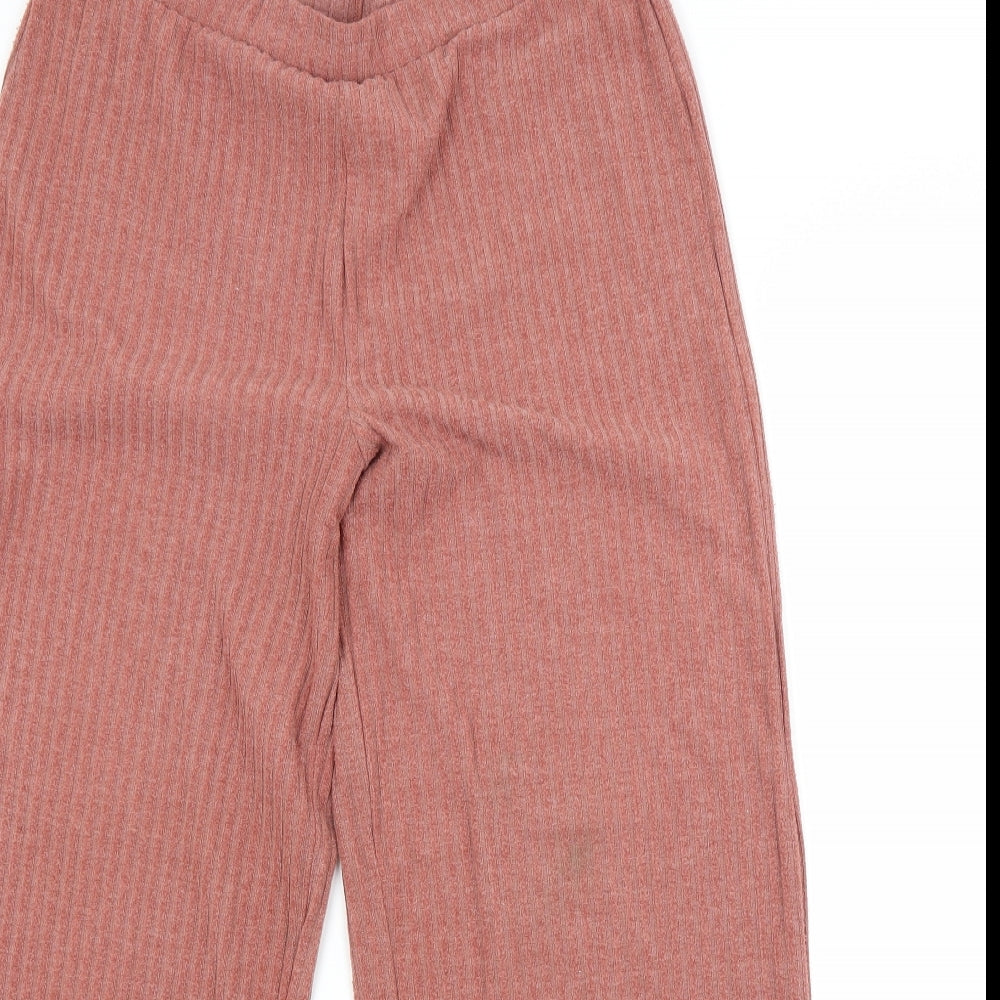 Papaya Womens Red   Jogger Trousers Size 14 L28 in