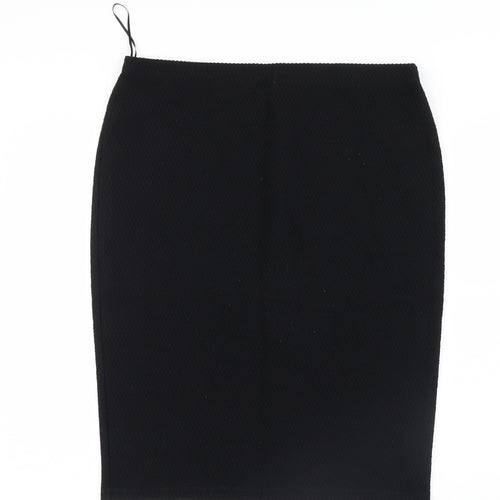 Tu  Womens Black Argyle/Diamond  Straight & Pencil Skirt Size 14