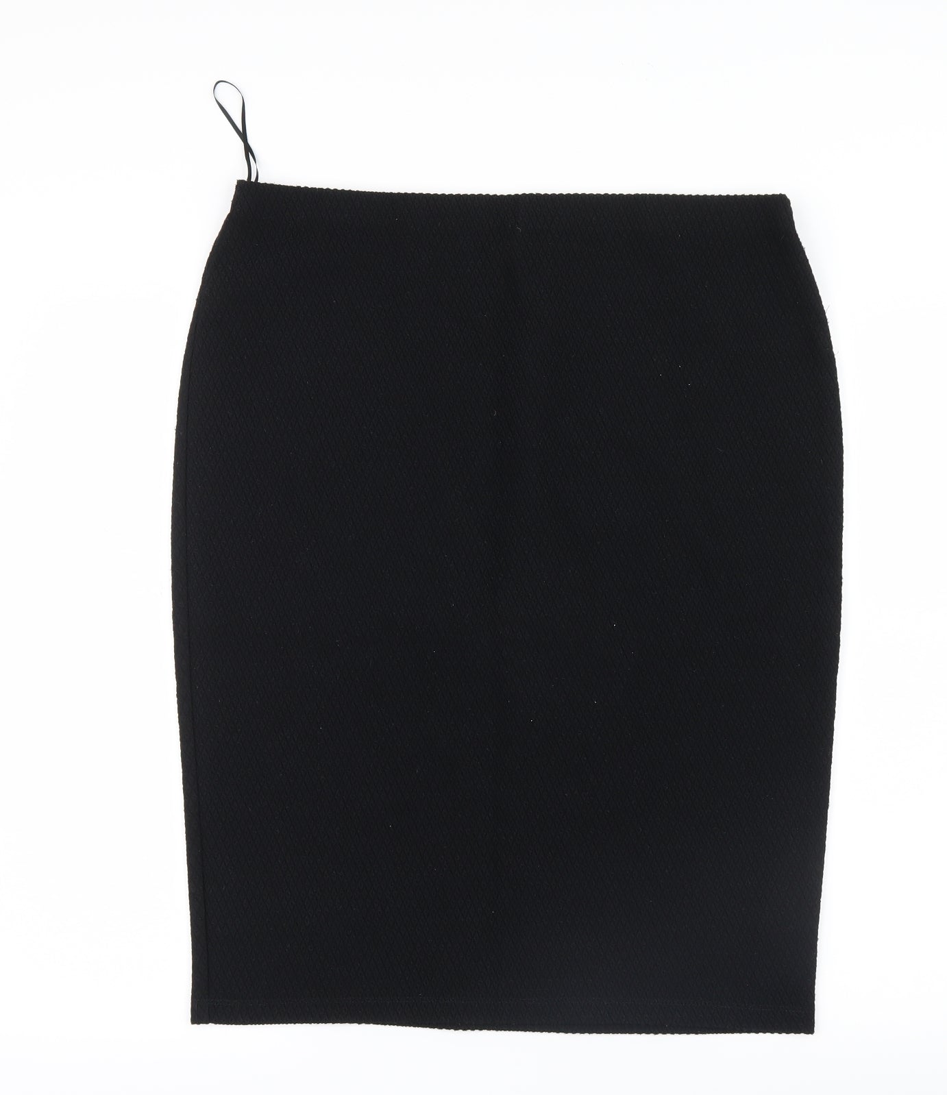 Tu  Womens Black Argyle/Diamond  Straight & Pencil Skirt Size 14