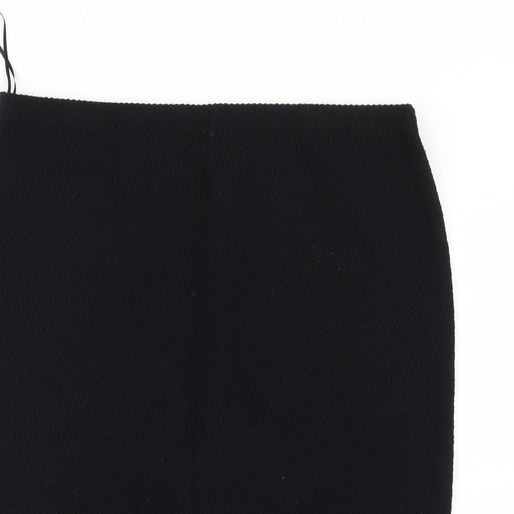 Tu  Womens Black Argyle/Diamond  Straight & Pencil Skirt Size 14