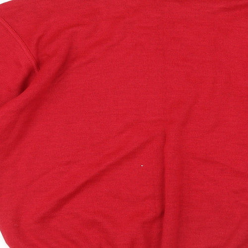 Westbury Womens Red  Knit Pullover Jumper Size S