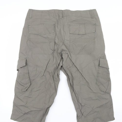 F&F Mens Ivory   Bermuda Shorts Size 36 in