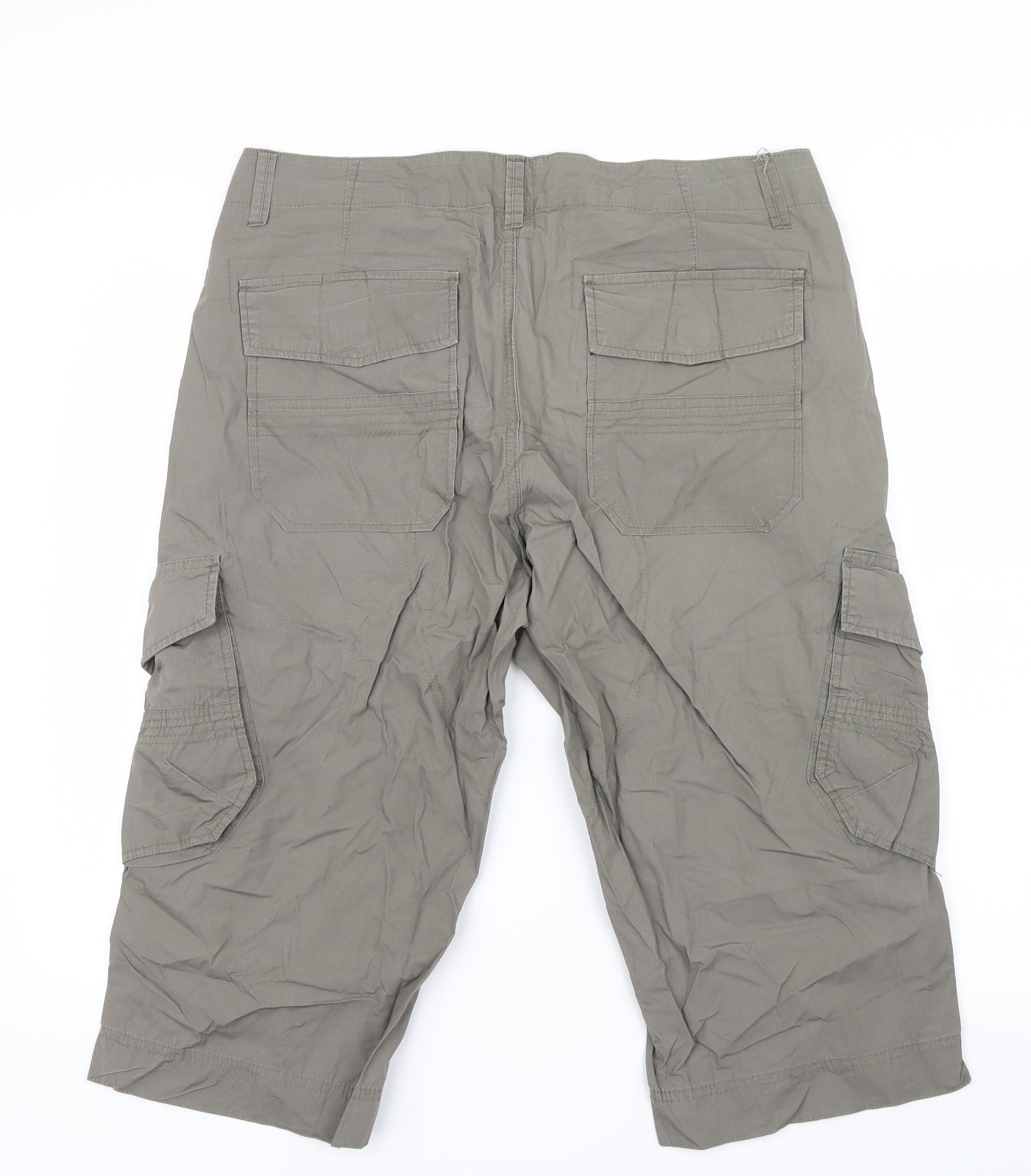 F&F Mens Ivory   Bermuda Shorts Size 36 in