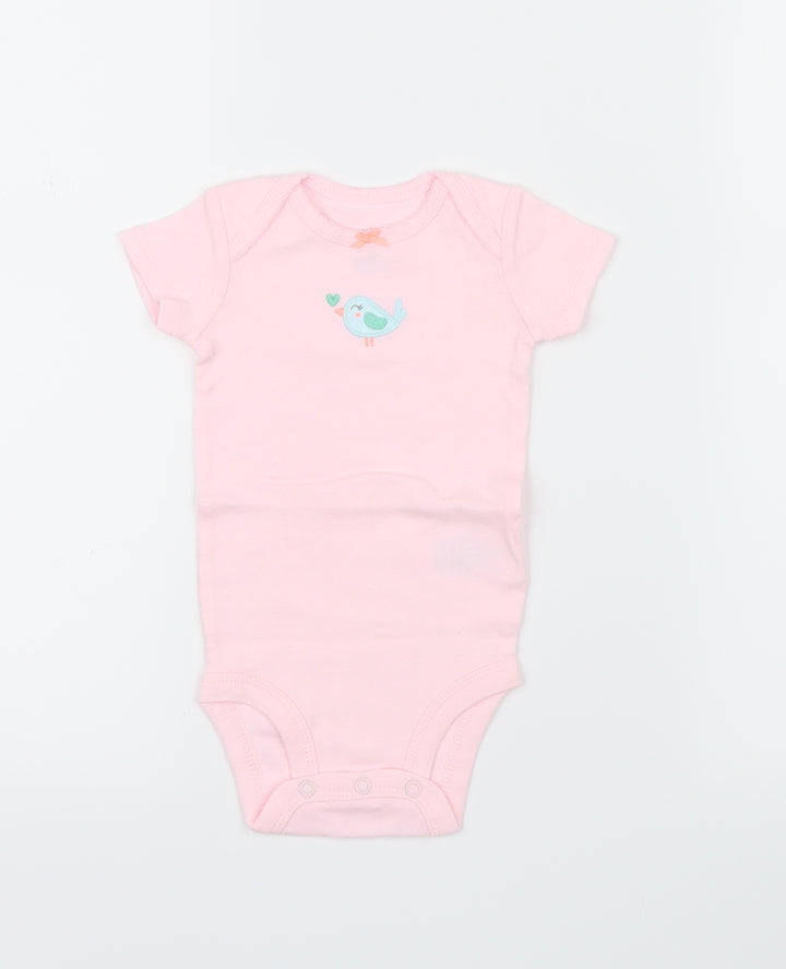 Carter's Girls Pink   Babygrow One-Piece Size 3-6 Months