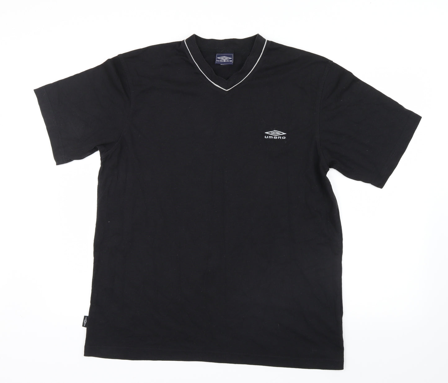 Umbro Mens Black    T-Shirt Size L