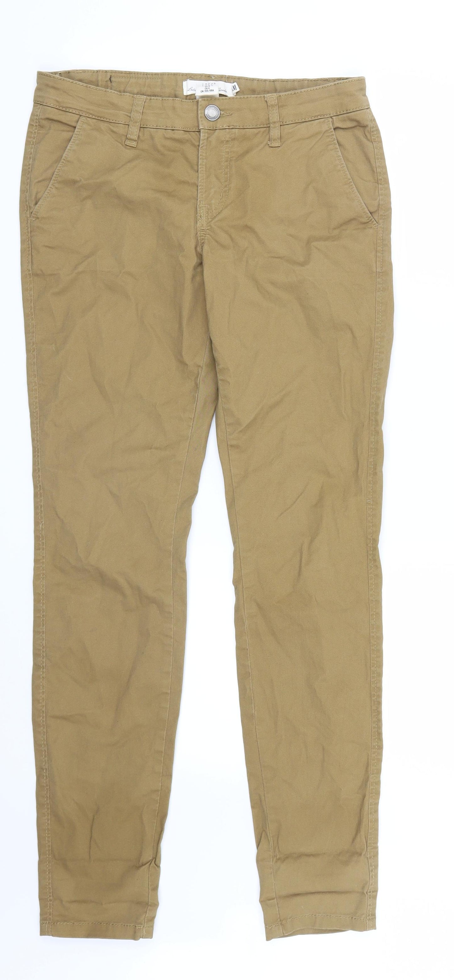H&M Womens Brown   Straight Jeans Size 8 L31 in