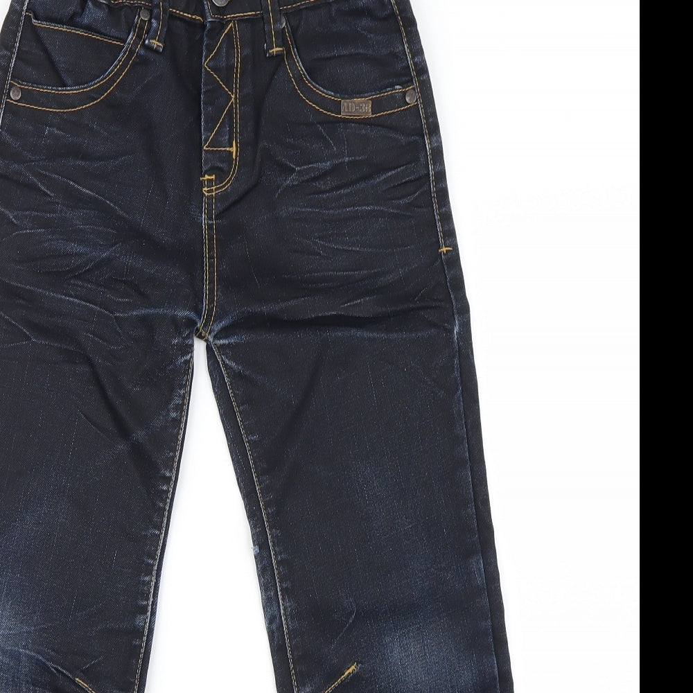 Adams Boys Blue  Denim Straight Jeans Size 9 Years