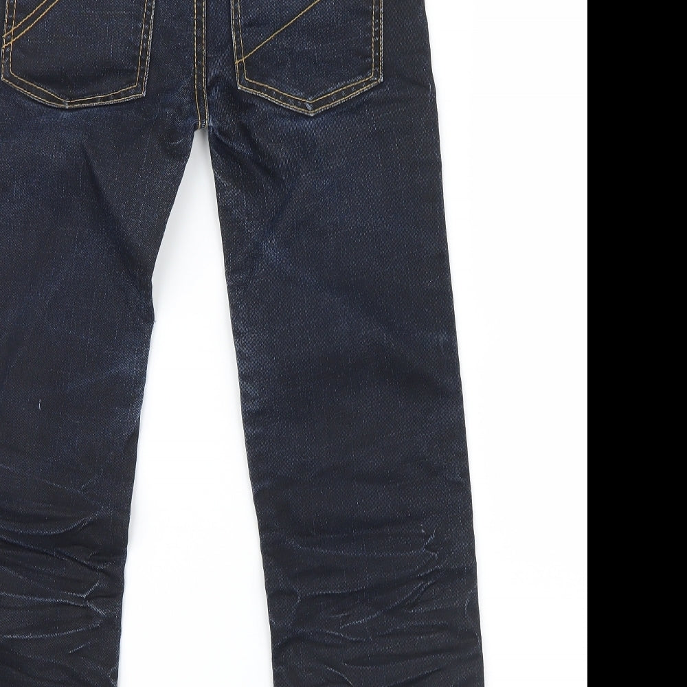 Adams Boys Blue  Denim Straight Jeans Size 9 Years
