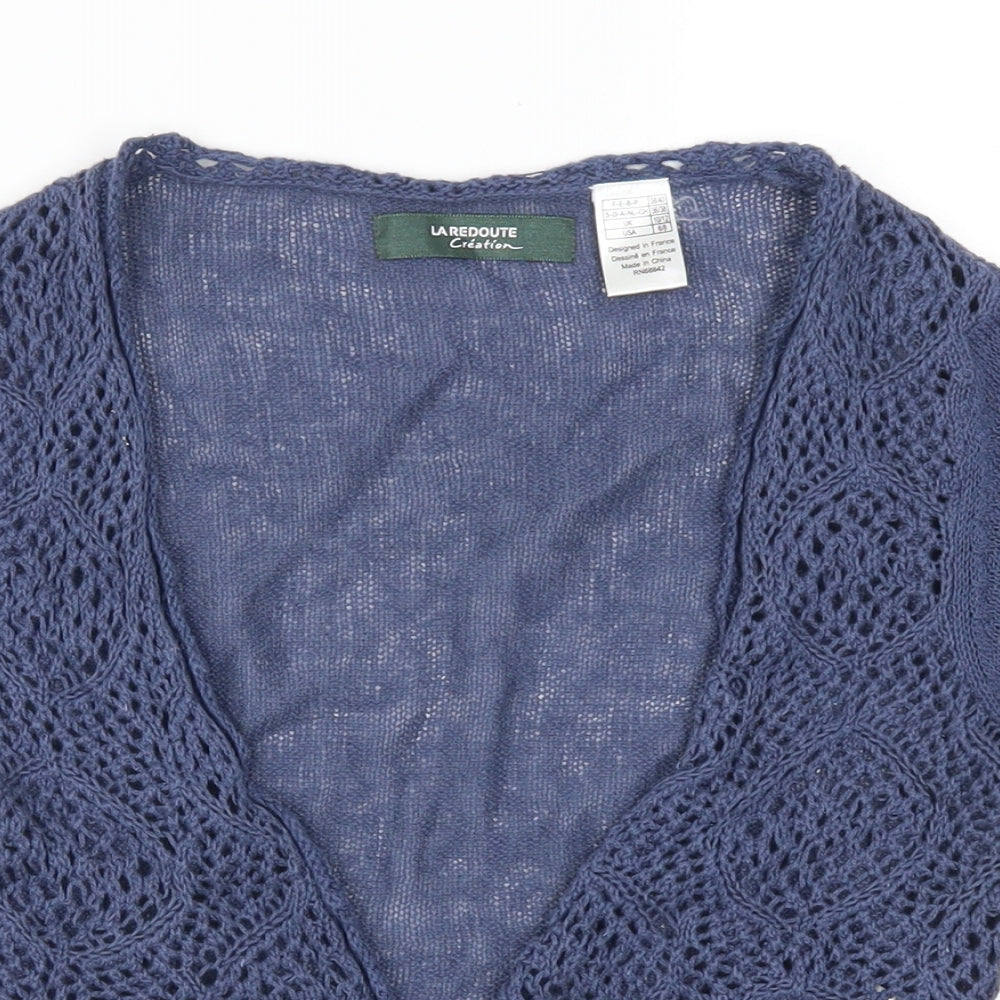 La Redoute Womens Blue   Cardigan Jumper Size 10