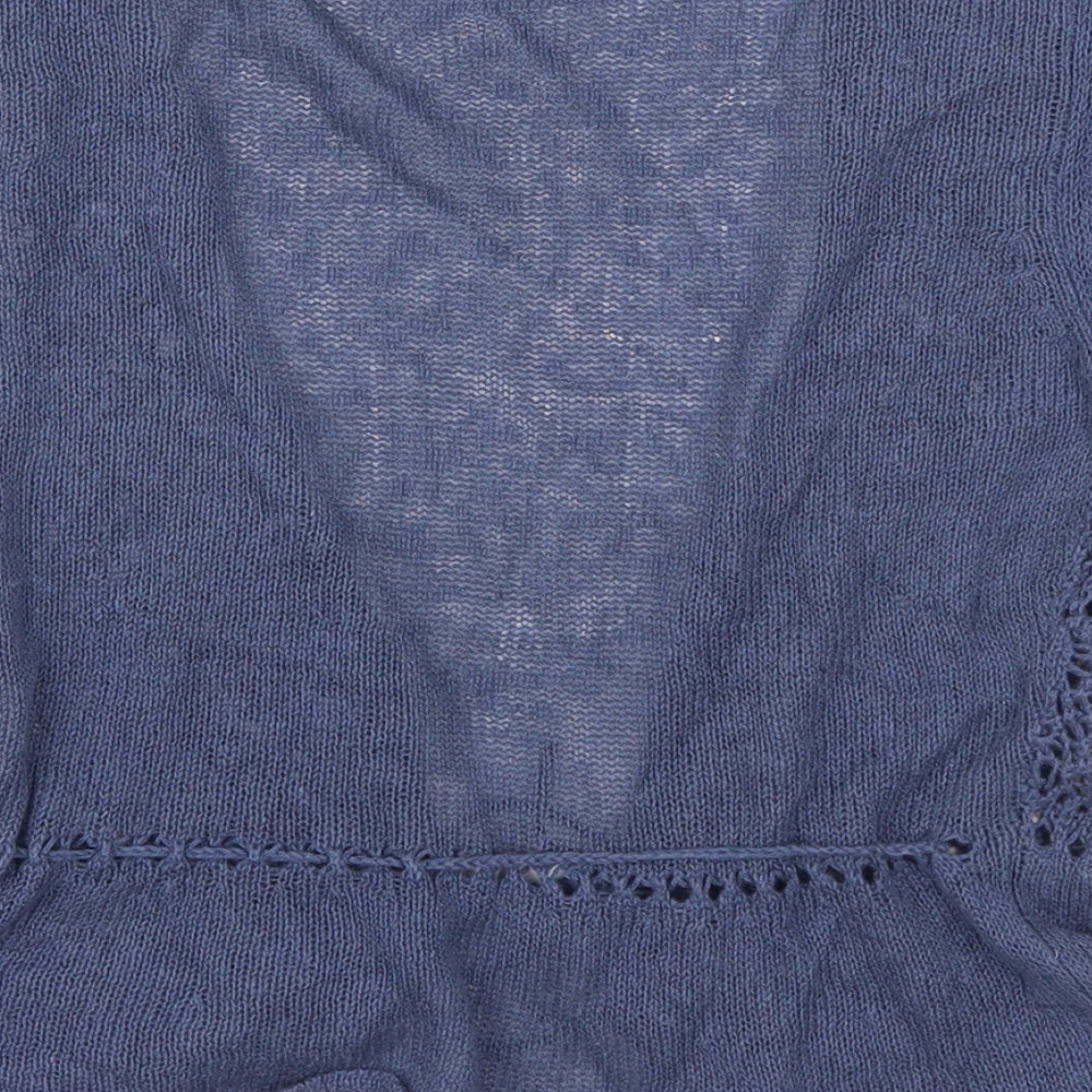 La Redoute Womens Blue   Cardigan Jumper Size 10