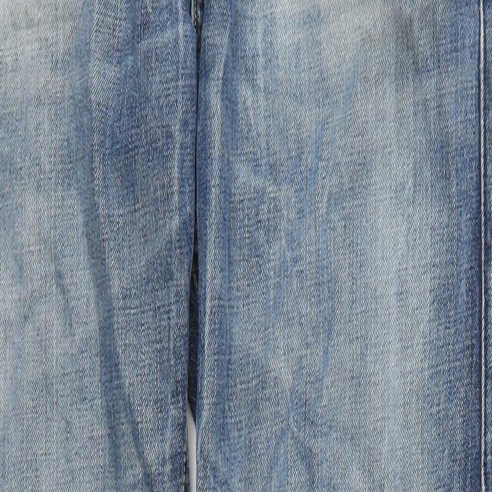 Sixty Mens Blue  Denim Straight Jeans Size 34 L34 in