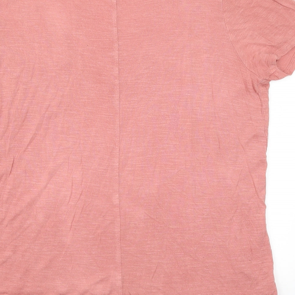 Select Womens Pink   Basic T-Shirt Size 12