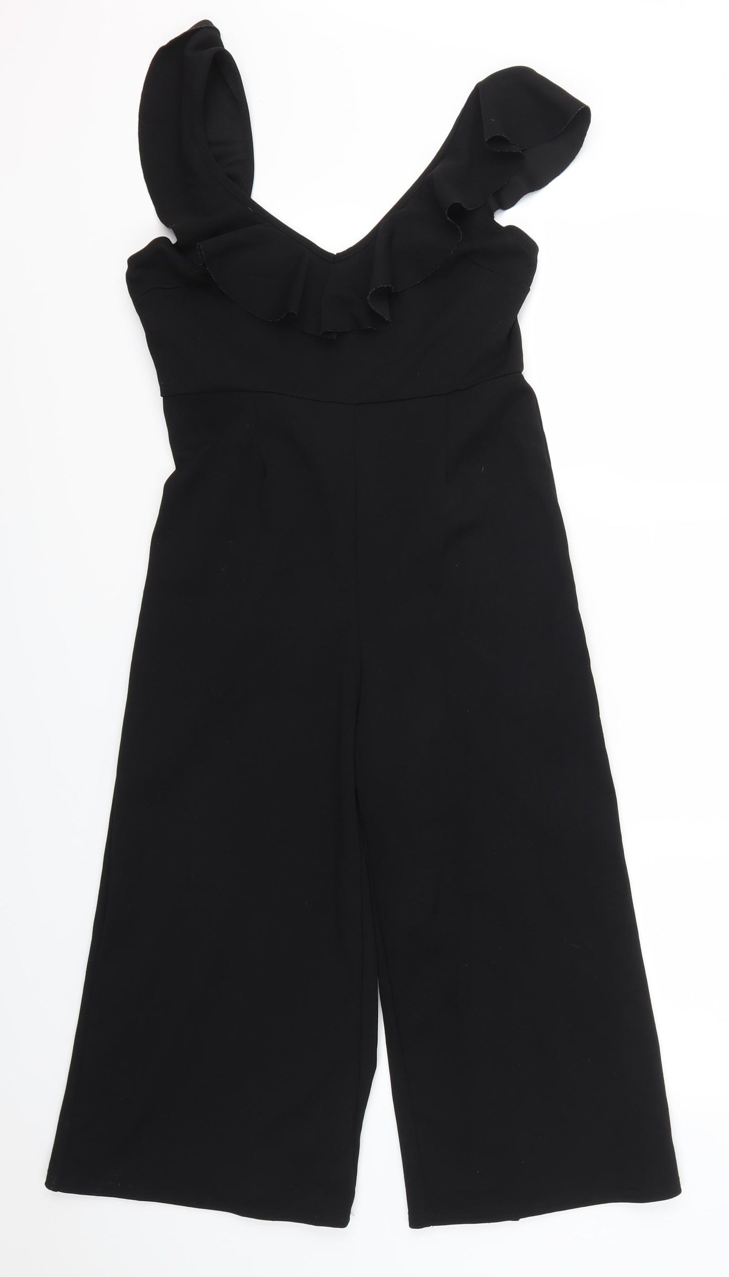 Juliet Womens Black   Jumpsuit One-Piece Size 12 L16 in