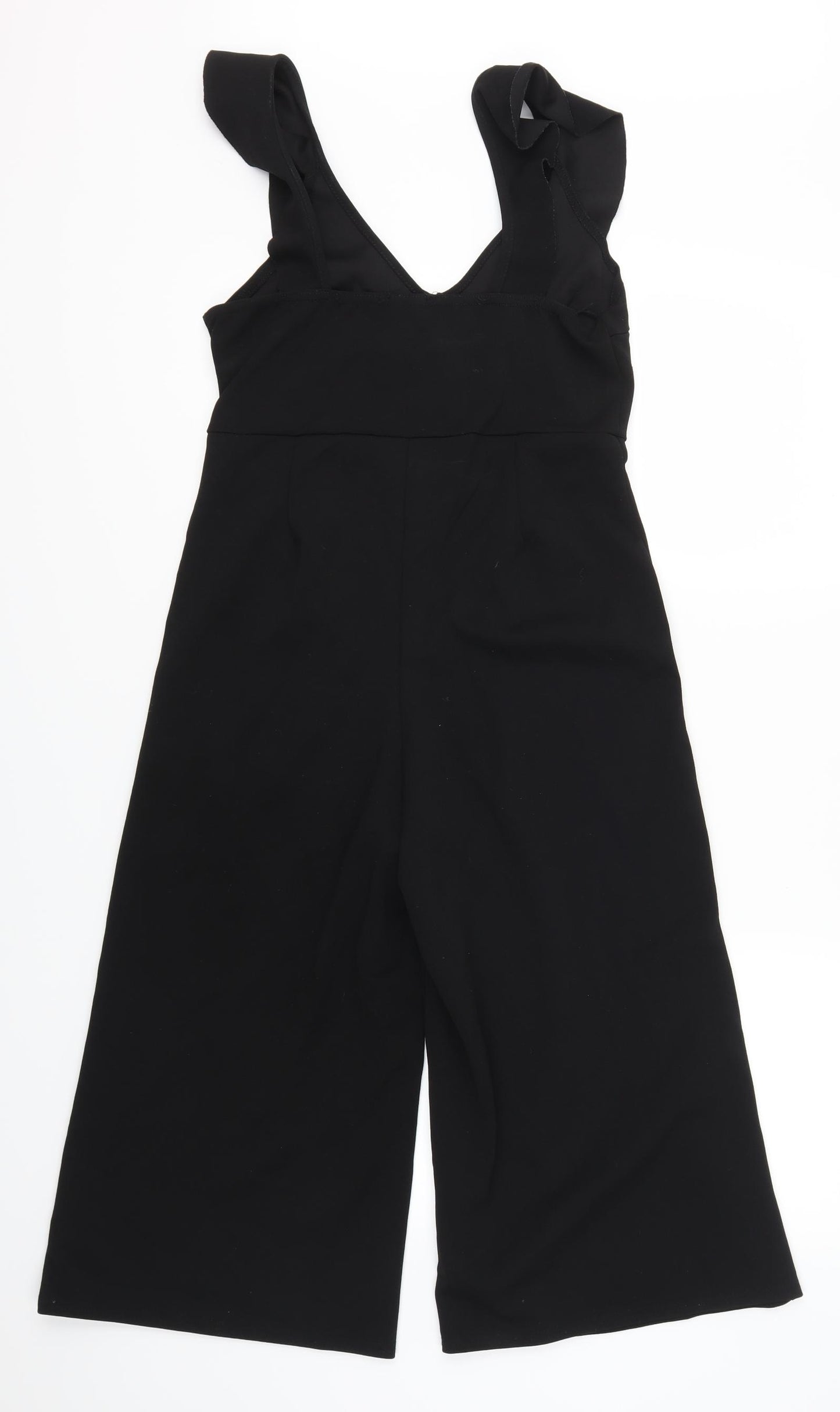 Juliet Womens Black   Jumpsuit One-Piece Size 12 L16 in