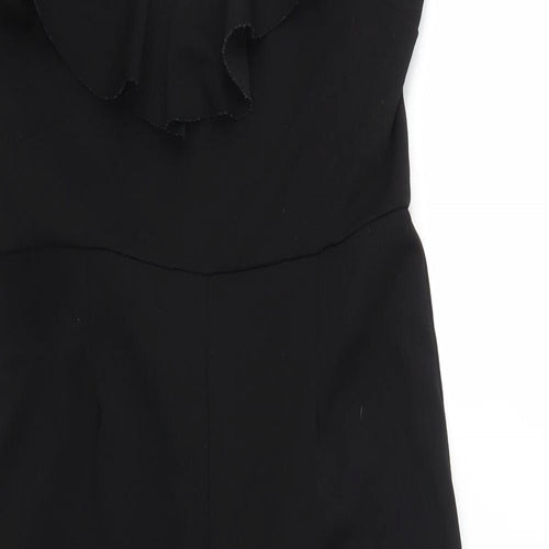 Juliet Womens Black   Jumpsuit One-Piece Size 12 L16 in