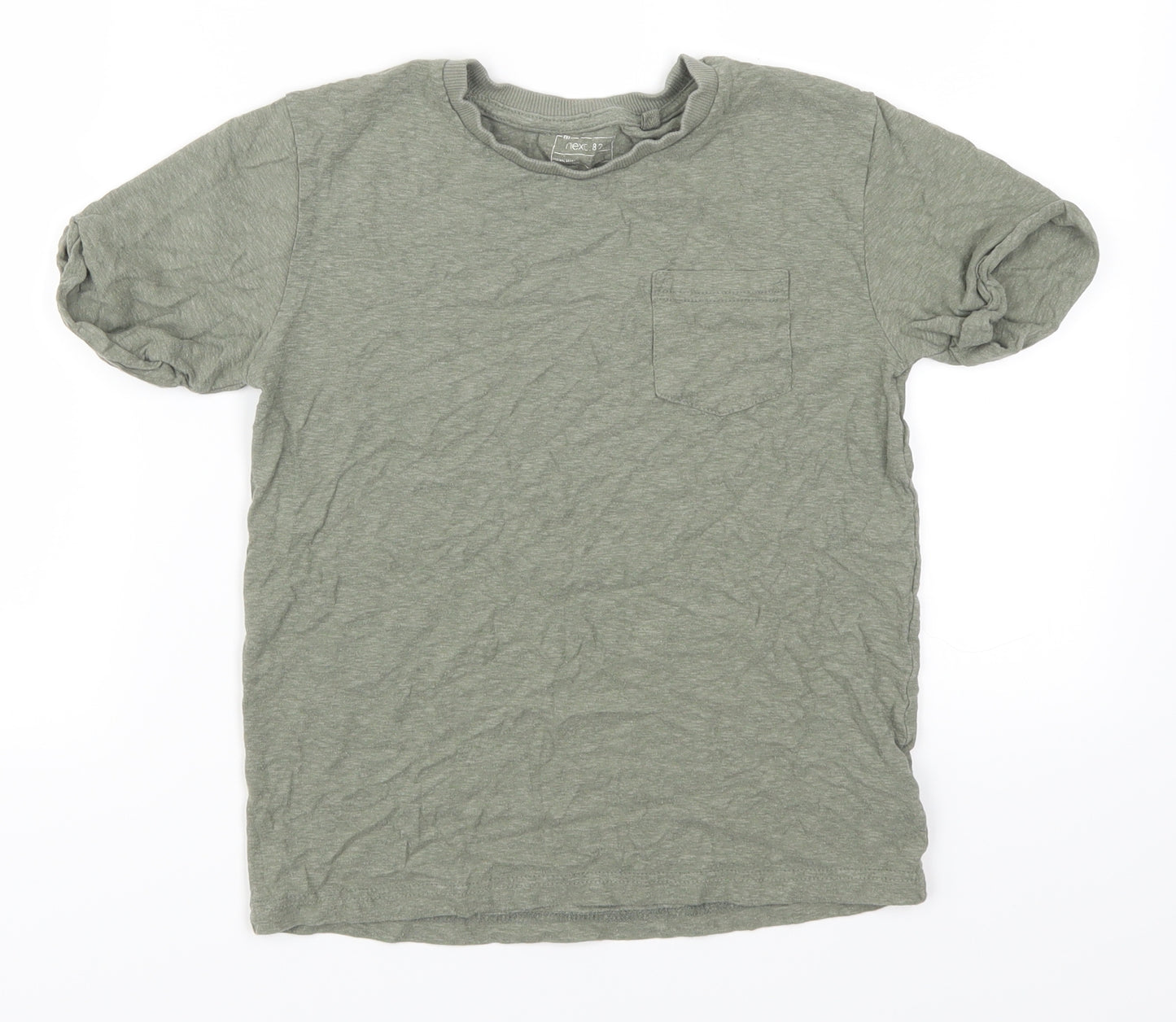NEXT Boys Green   Basic T-Shirt Size 8 Years