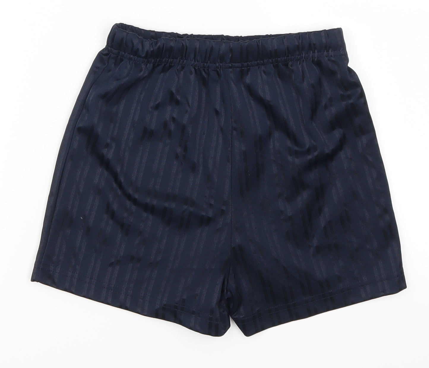 Mataln Boys Blue Striped  Utility Shorts Size 7 Years