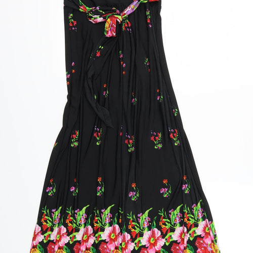 Zuppi Womens Multicoloured Floral  Maxi  Size 8