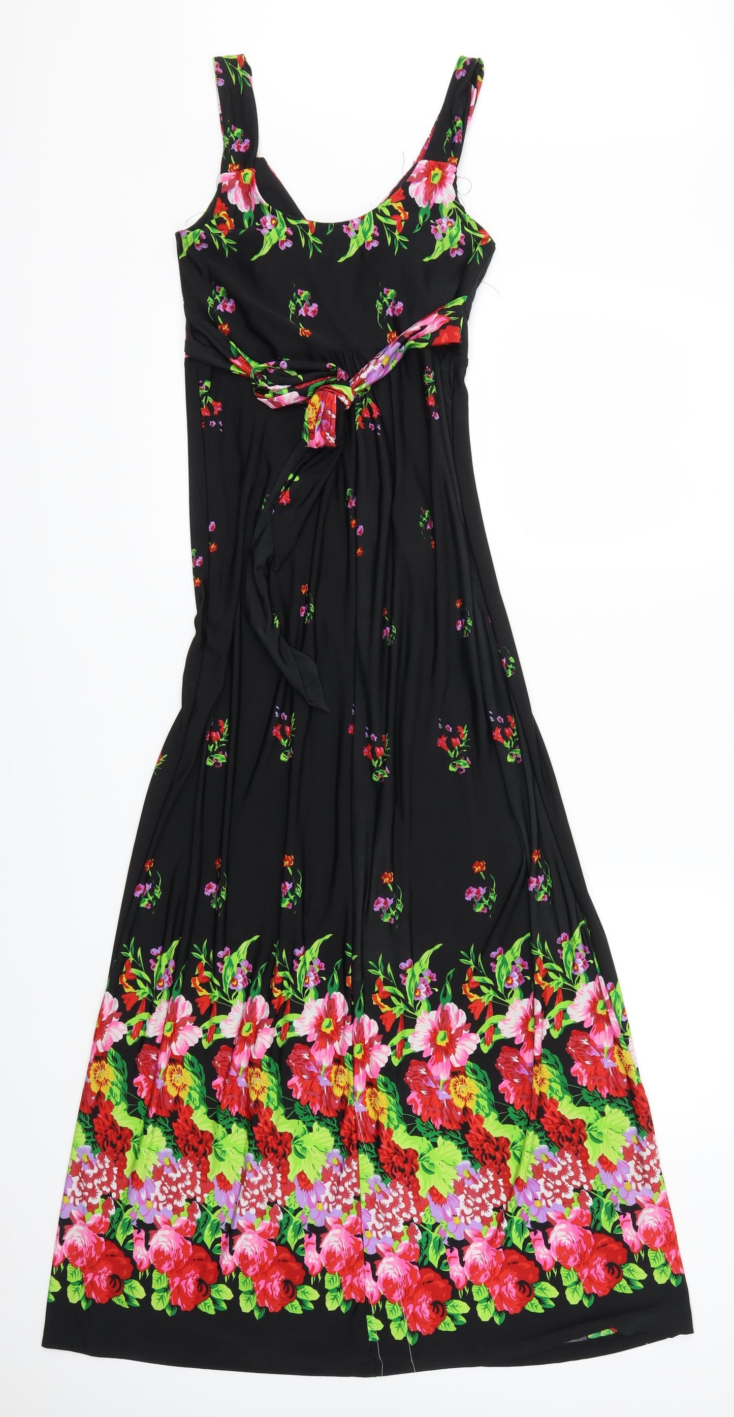 Zuppi Womens Multicoloured Floral  Maxi  Size 8