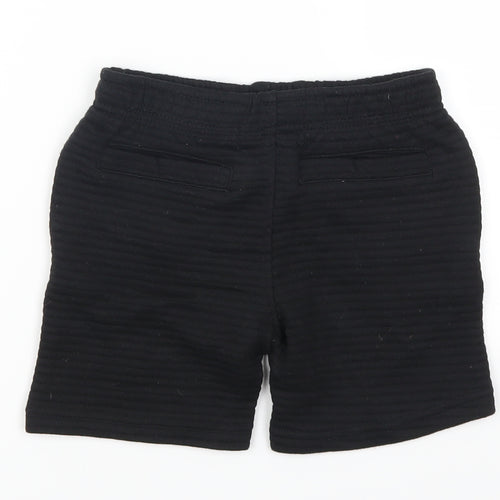 Pep & Co Boys Black   Sweat Shorts Size 4-5 Years