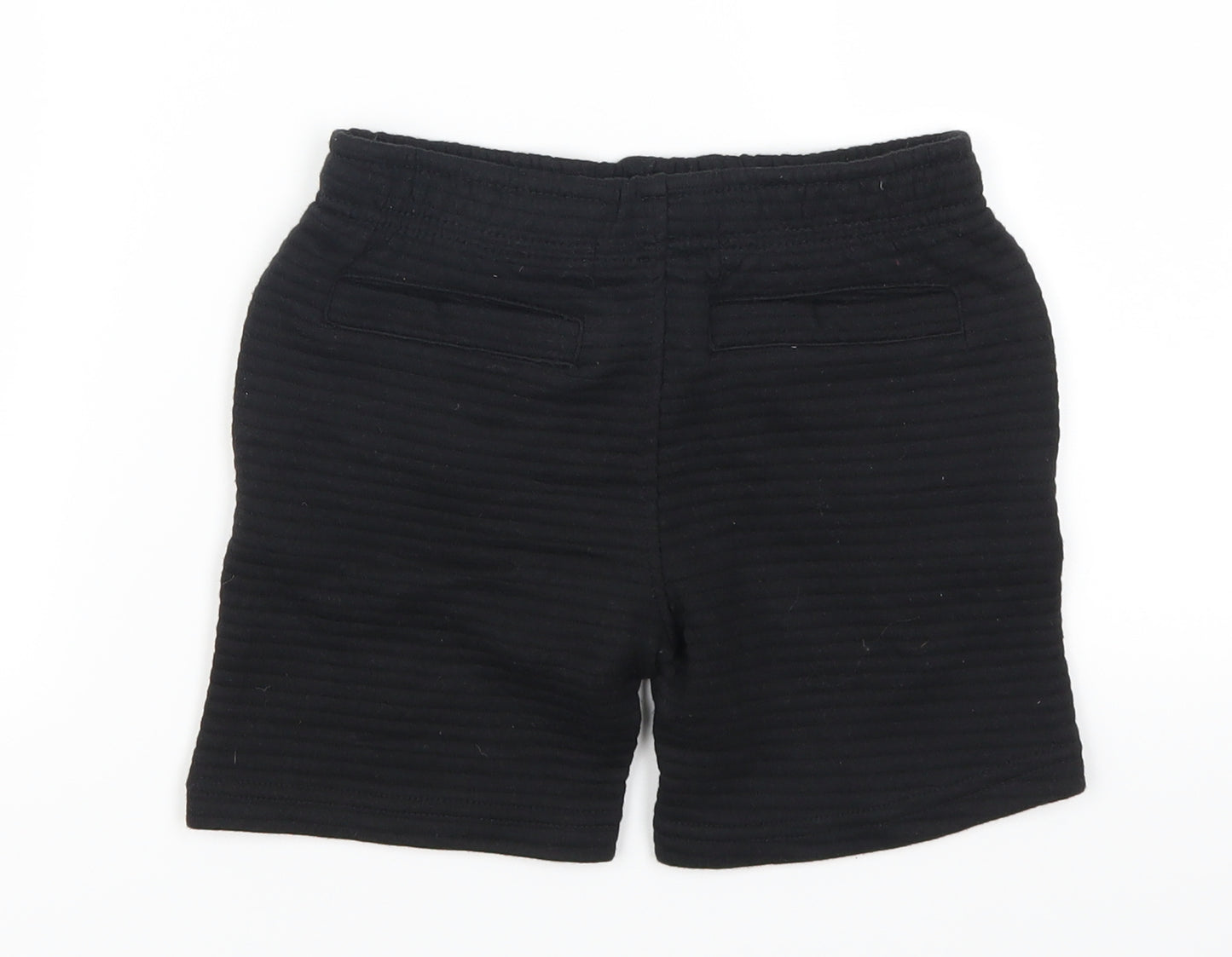 Pep & Co Boys Black   Sweat Shorts Size 4-5 Years
