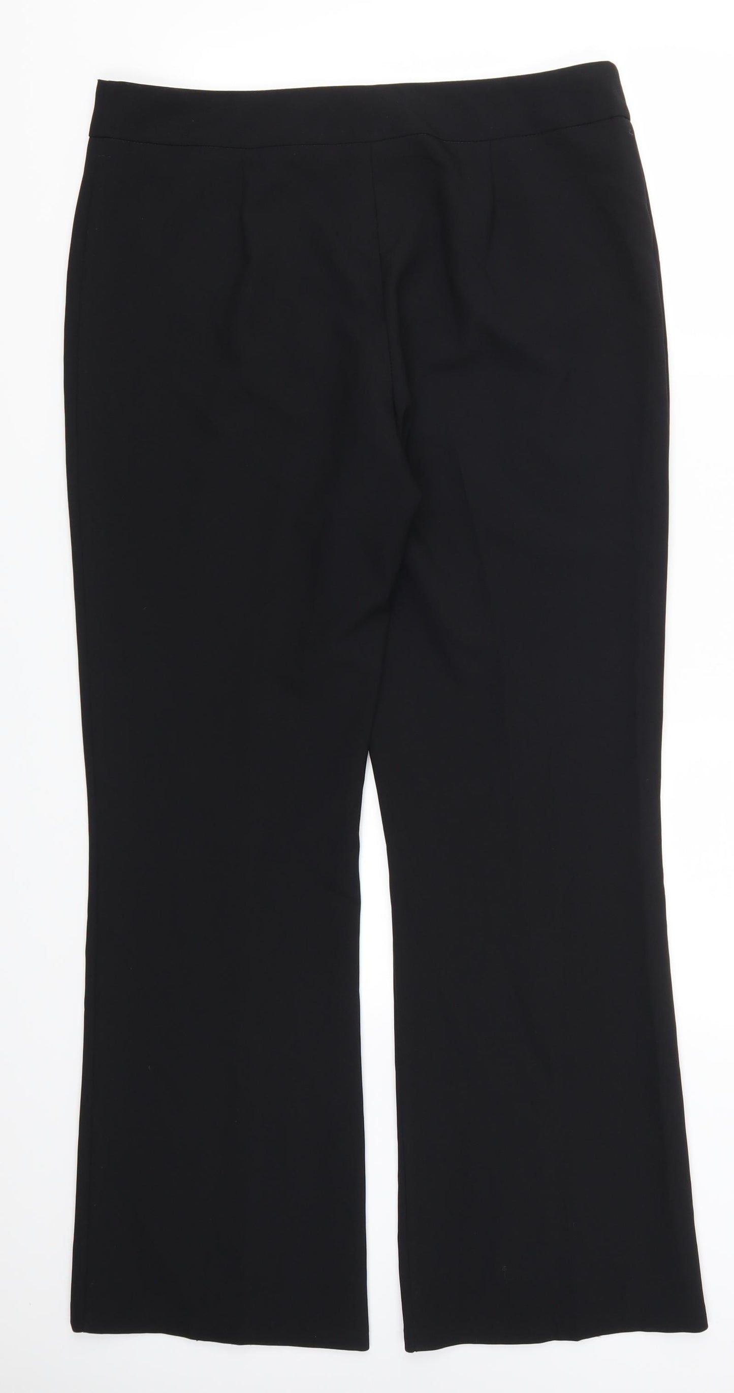 George Womens Black   Trousers  Size 14 L32 in