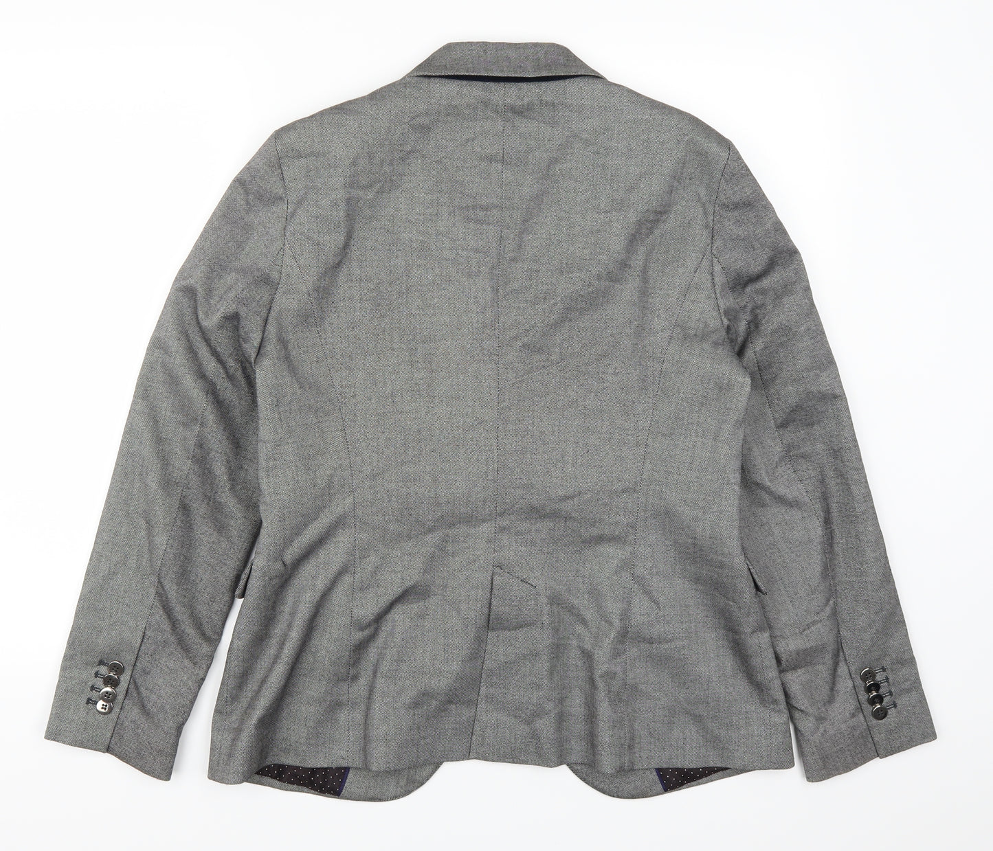 Zara Womens Grey   Jacket Suit Jacket Size XL