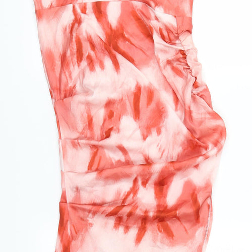 SheIn Womens Red   Pencil Dress  Size S  - Abstract