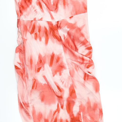 SheIn Womens Red   Pencil Dress  Size S  - Abstract