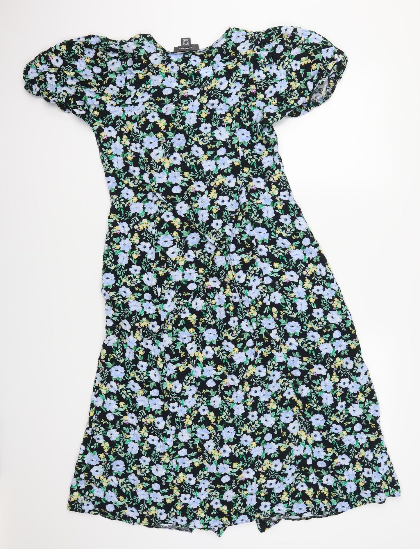 Primark Womens Blue Floral  Shift  Size 10