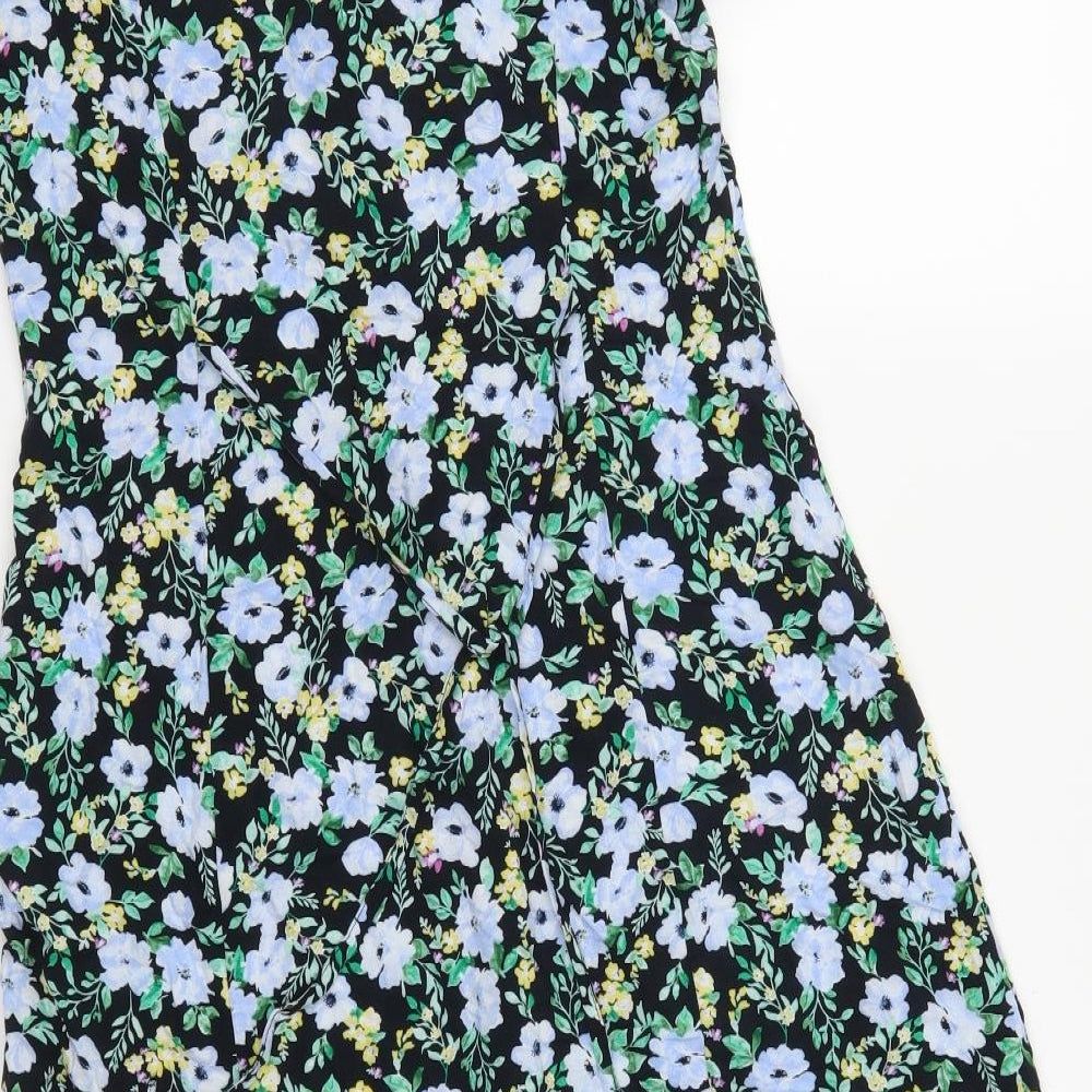 Primark Womens Blue Floral  Shift  Size 10