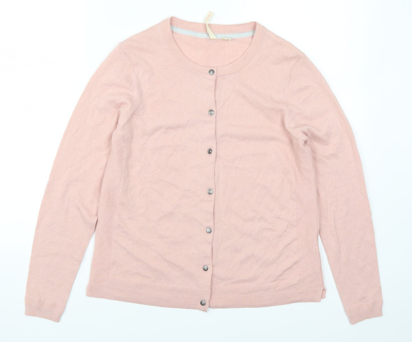 White Stuff Womens Pink   Cardigan Jumper Size 12