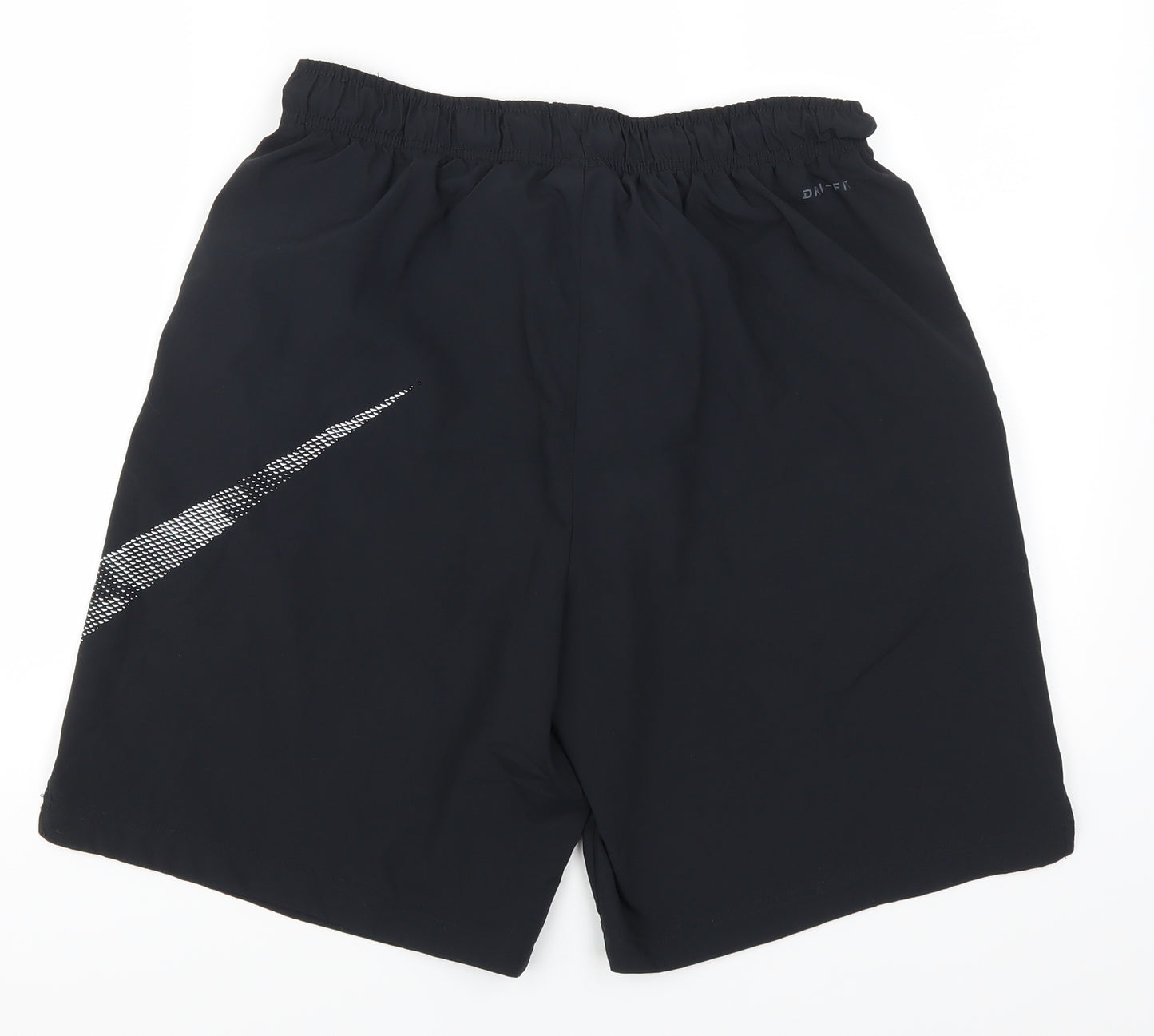 Nike Mens Black   Athletic Shorts Size M - Logo
