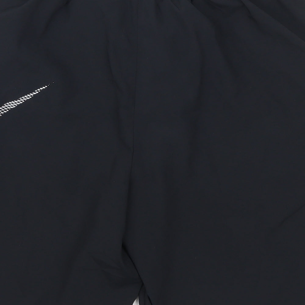 Nike Mens Black   Athletic Shorts Size M - Logo
