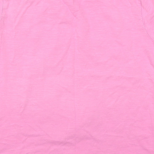 Matalan Girls Pink   Basic T-Shirt Size 9 Years  - Island Girl Pineapple