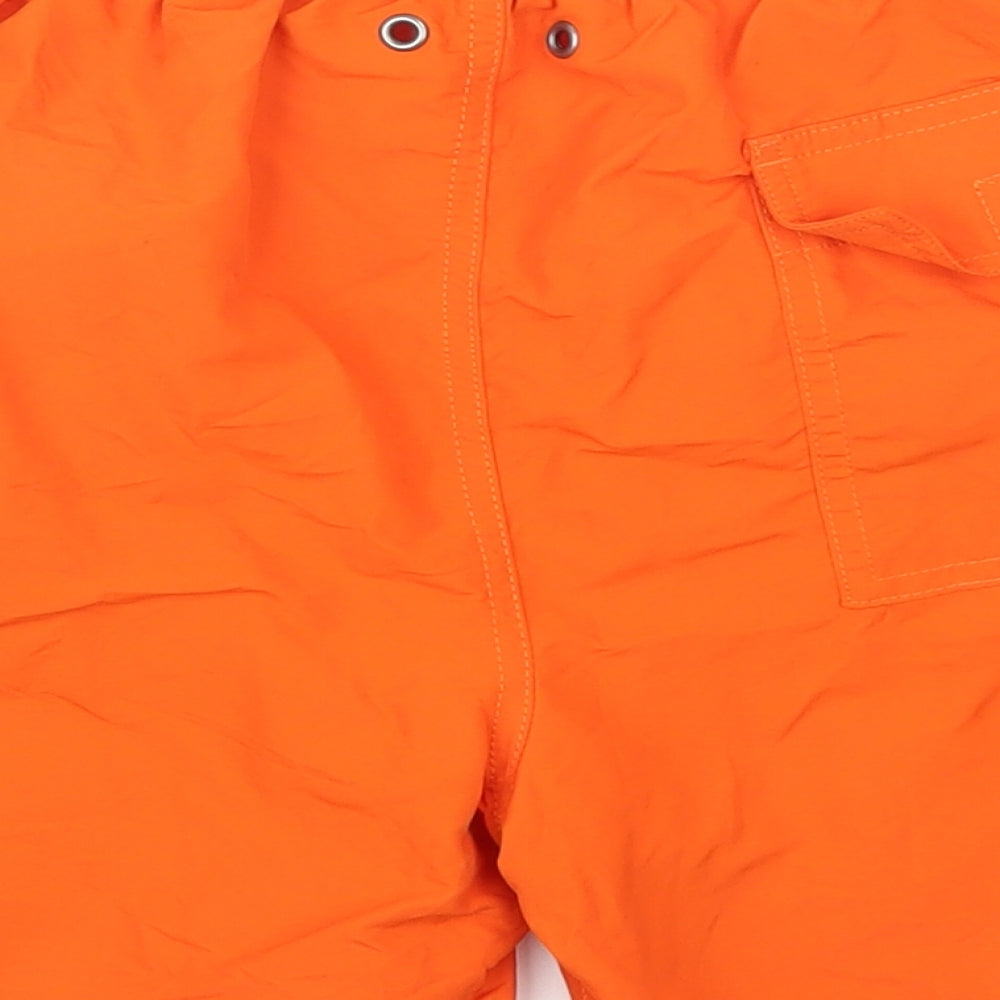 Ralph Lauren Mens Orange   Athletic Shorts Size S