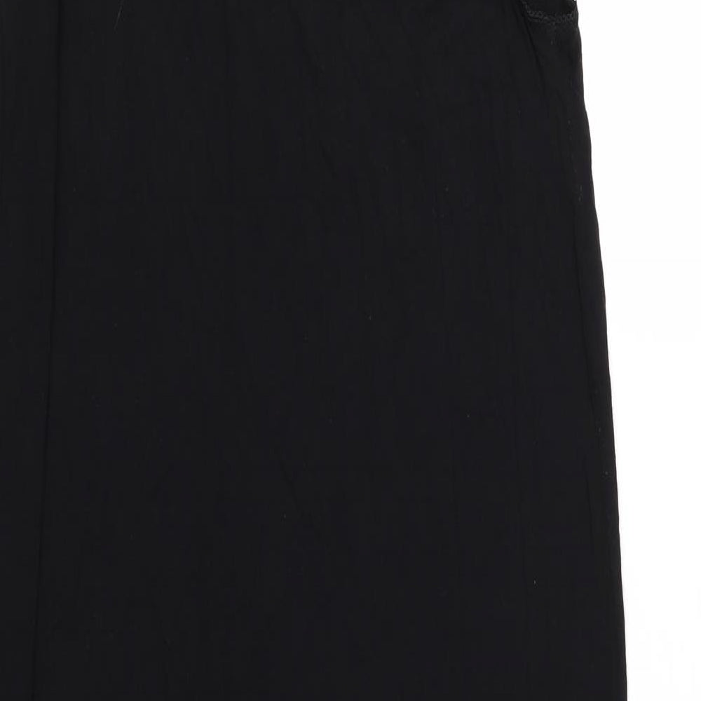 H&M Womens Black  Jersey T-Shirt Dress  Size L