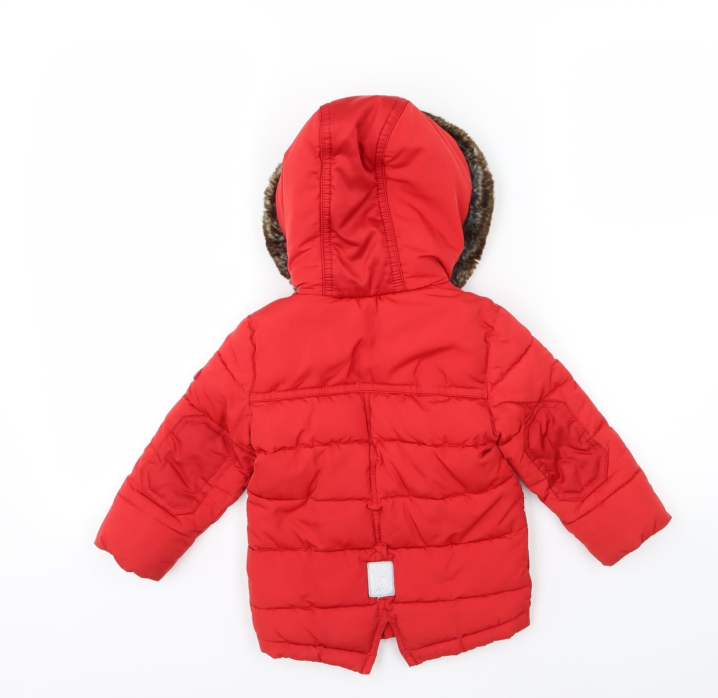 Ted Baker Boys Red   Basic Coat Coat Size 12-13 Years