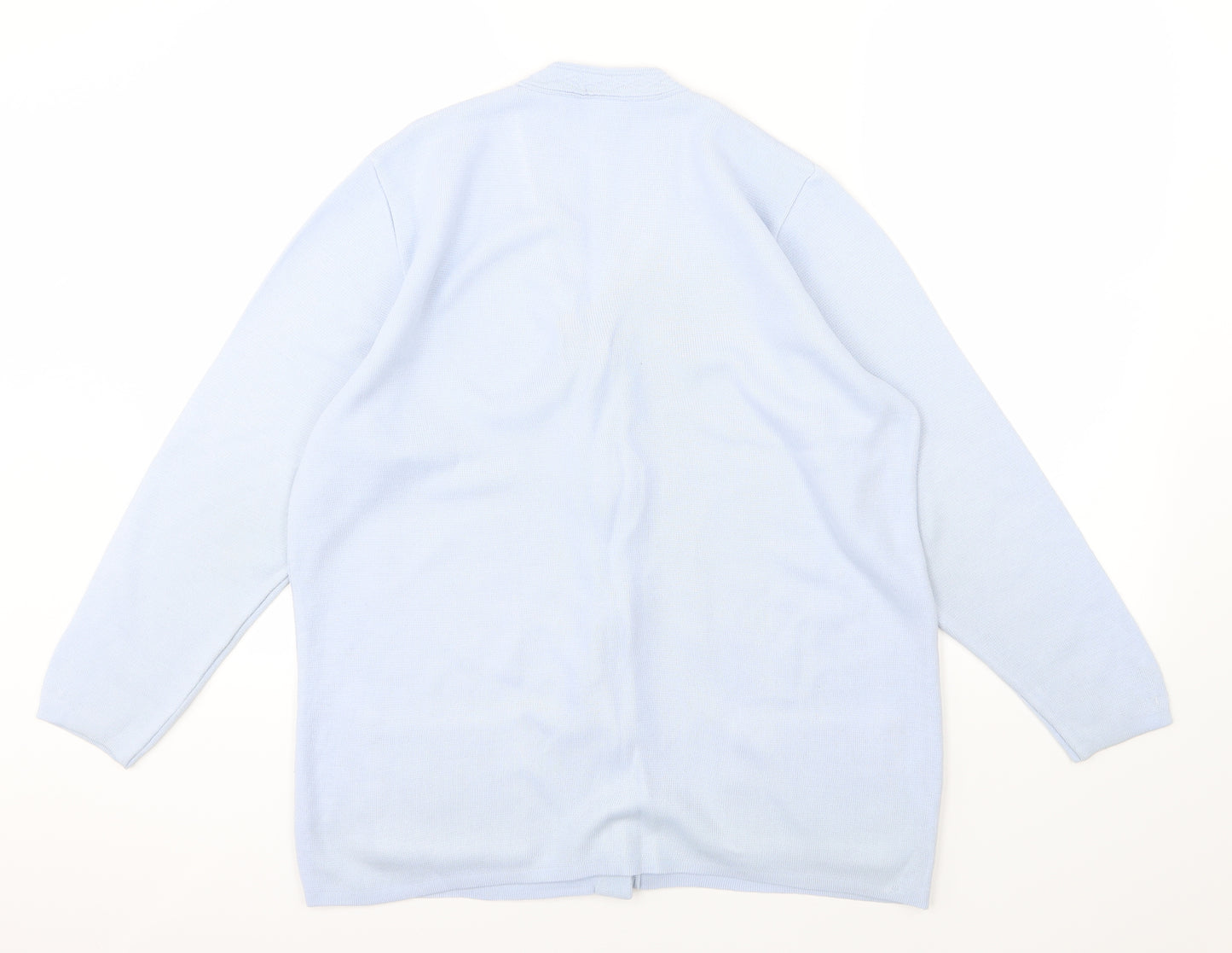 Classics Womens Blue  Knit Cardigan Jumper Size 12