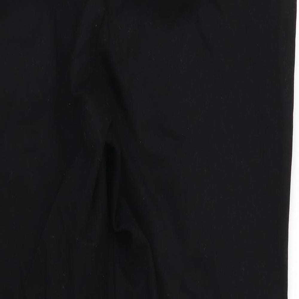 Zara Womens Black  Jersey  Leggings Size XL L25 in
